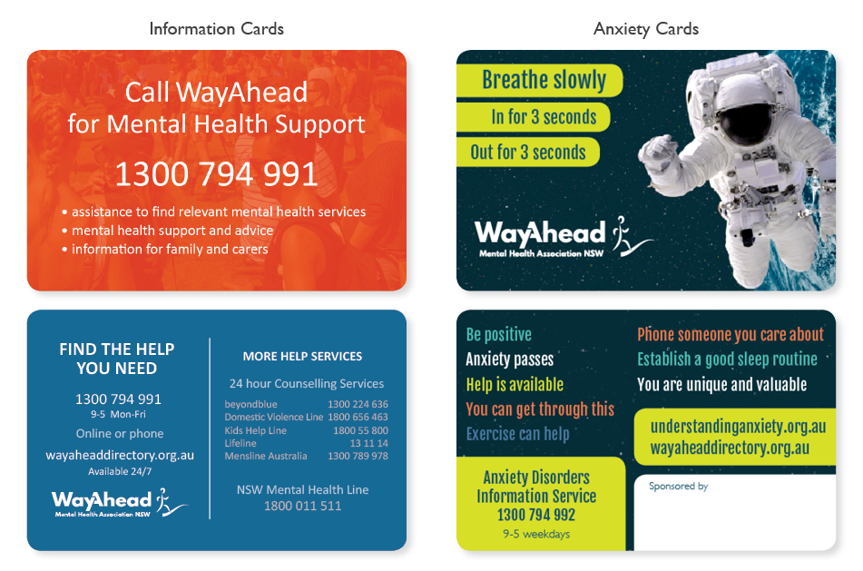 Information and Anxiety Cards