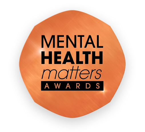 Mental Health Matters Awards gold logo
