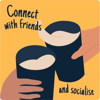 Connect with friends and socialise