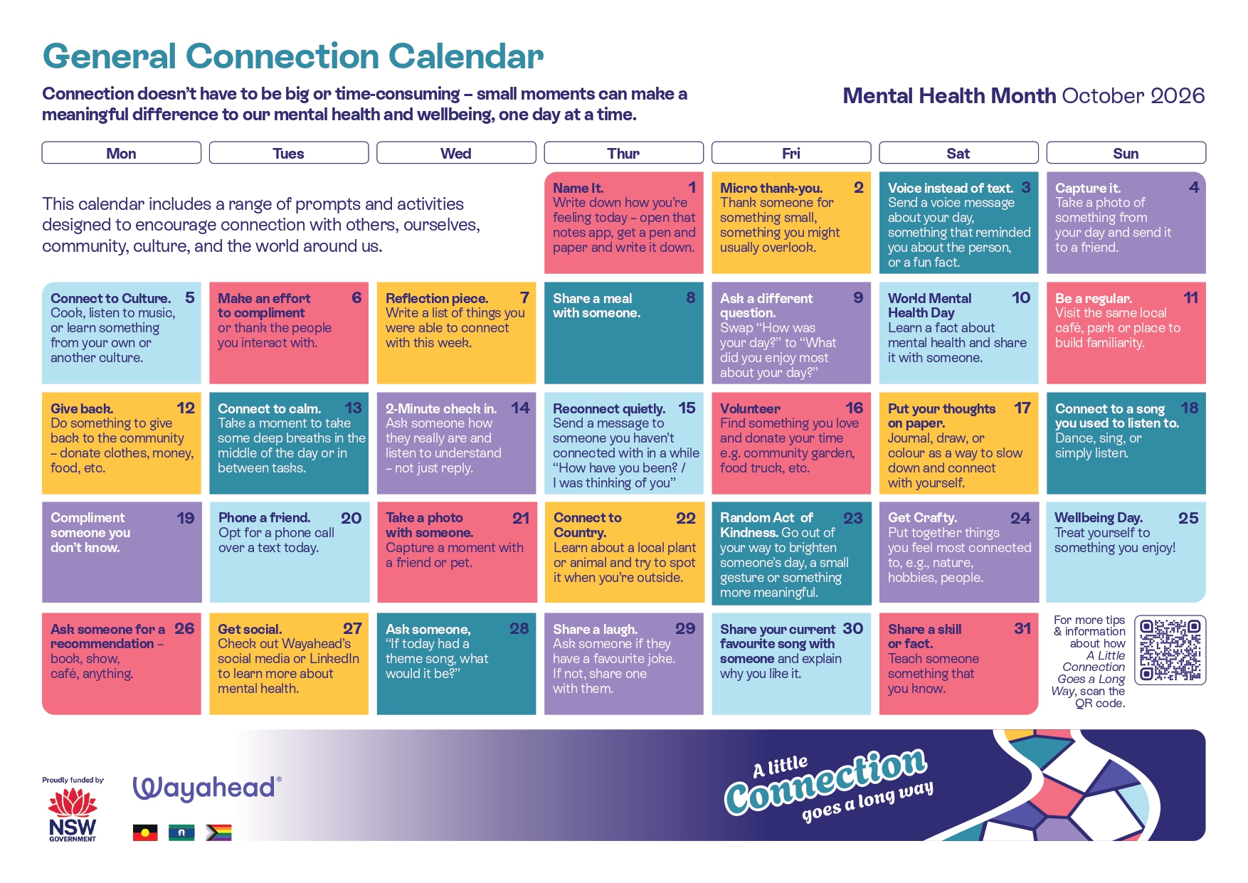 general calendar page