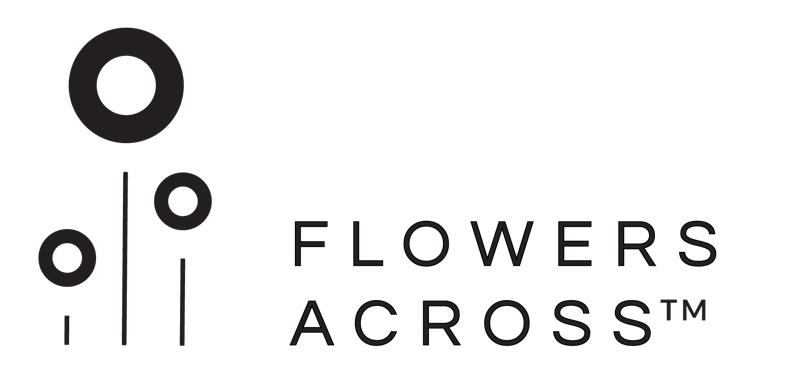 Flowers Across Black